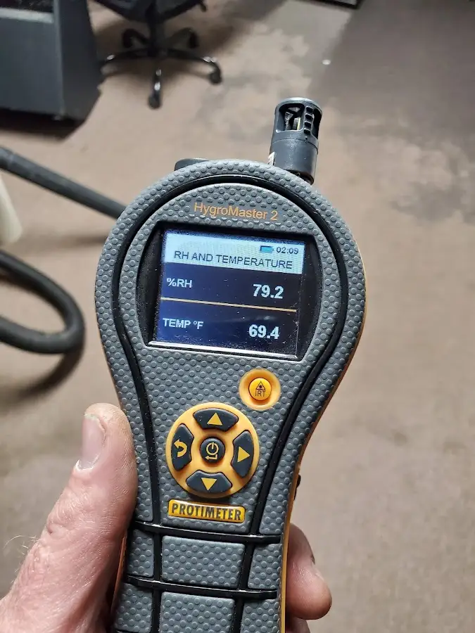 Moisture meter humidity assessment for Fire & Smoke Damage Restoration in Hondo